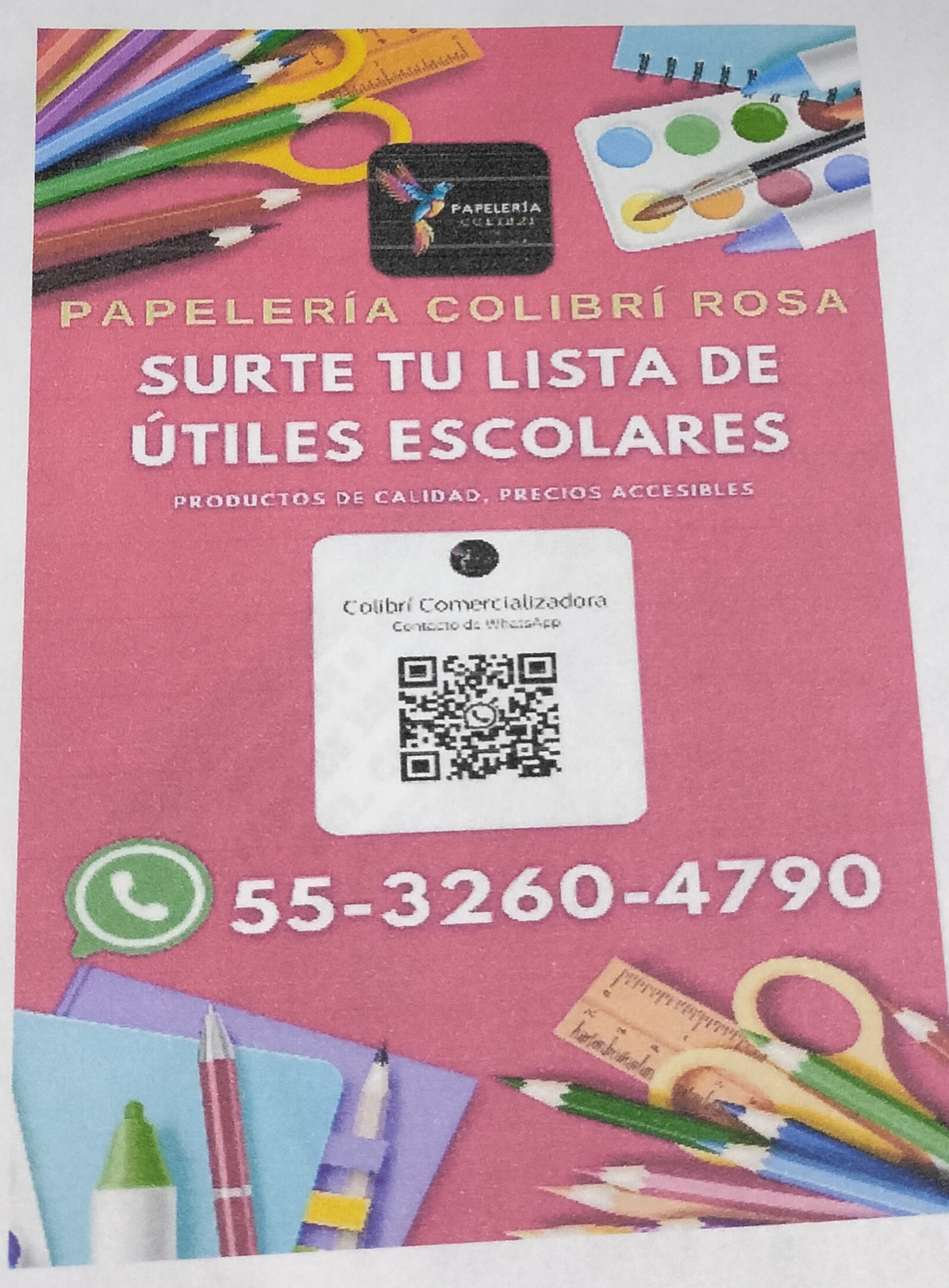 Papelería y Regalos Colibrí 